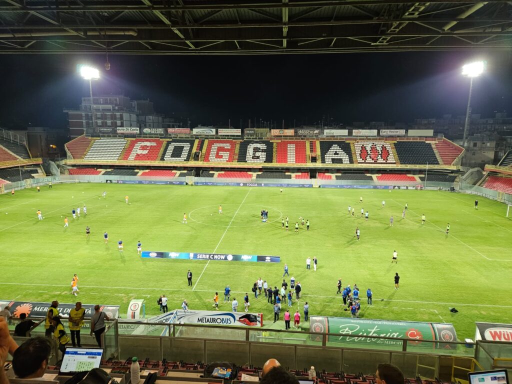 Foggia-Giugliano Stadio Pino Zaccheria