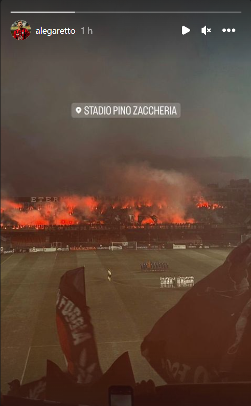 Garattoni Instagram Story Foggia Zaccheria