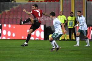 Andrea Schenetti durante Foggia-Avellino