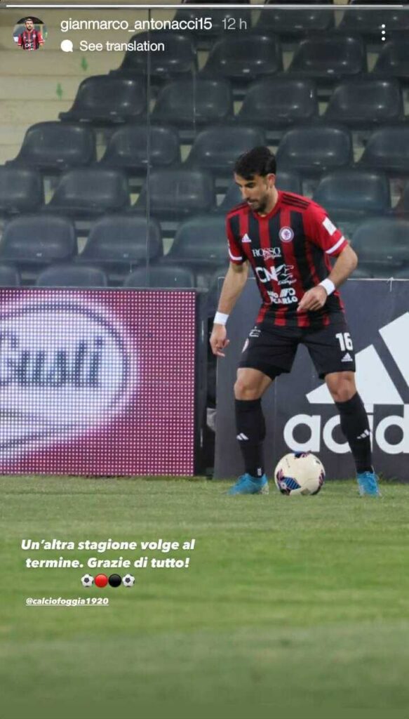 Antonacci Story Foggia