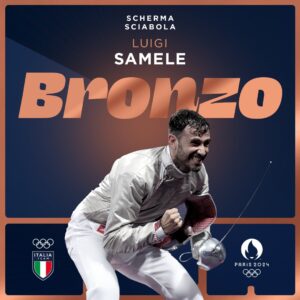 Samele bronzo Parigi 2024