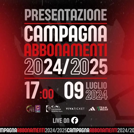 La campagna abbonamenti del Foggia per la stagione 2024-2025