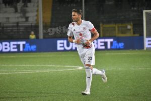 Luigi Carillo durante Avellino-Foggia