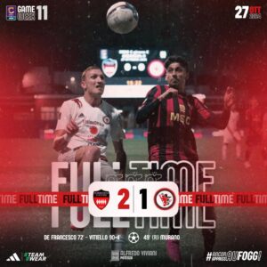 Sorrento-Foggia 2-1