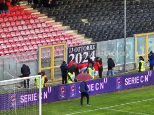 Foggia-Crotone omaggio rossoblù