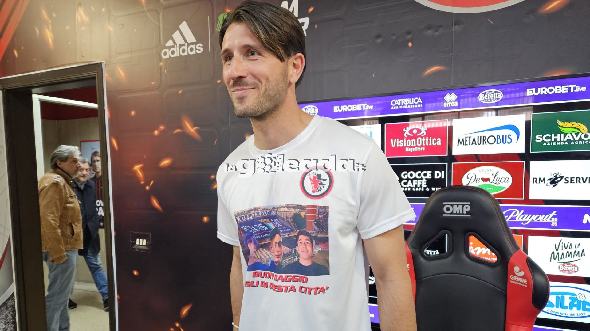 Foggia, la dedica di Gentile: “Gaetano, Samuele, Samuel, Michele: questa salvezza è per voi!”